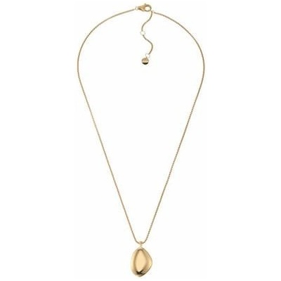 Skagen Krásný pozlacený náhrdelník z oceli SKJ1725710