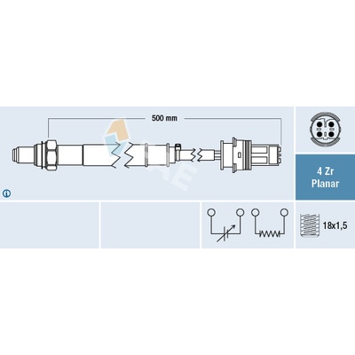 Lambda sonda FAE 77443