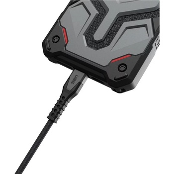 Urban Armor Gear(UAG) UAG Rugged Kevlar Cabel USB-C - Lightning 1, 5m black/grey, BULK (9B4414114030)