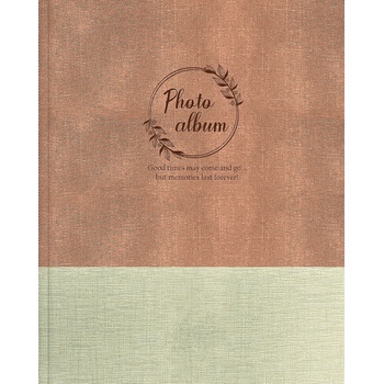 Lastva Фотоалбум със спирала Lastva Adore - B4, за 200 снимки, кафяв (3231)