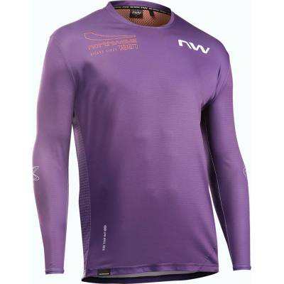 Northwave Edge 2 Dark Purple/Orange
