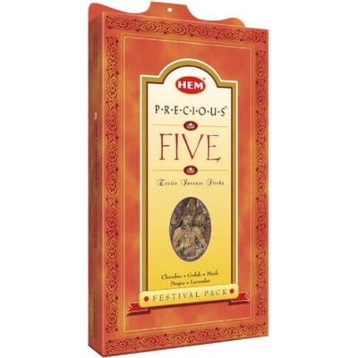 Hem Vonné tyčinky Precious Five Festival Pack 5 x 23 g