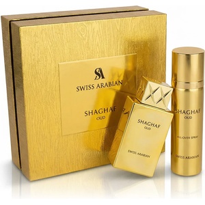 Swiss Arabian Shaghaf Oud комплект Парфюмна вода 75 ml + Спрей за тяло 75 ml