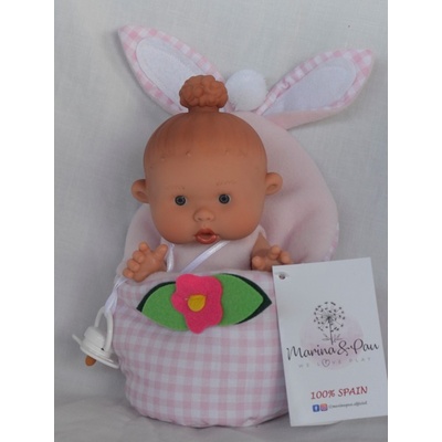 Marina & Pau holčička Viky ve velikonočním vajíčku Nenotin Nenotin Easter 21 cm