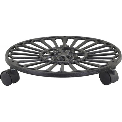 Chic Antique Mobilný podstavec na rostliny Ø 33 cm