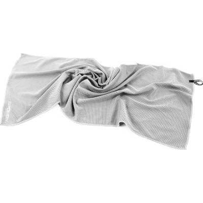 SPOKEY COSMO Chladiaci rýchloschnúci uterák 31 x 84 cm, sivý v plastovej tube