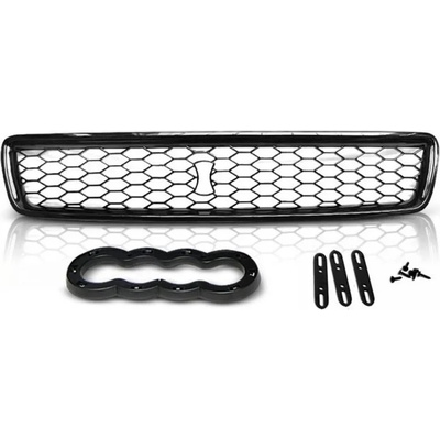Решетка без емблема за Audi A4 B5 (95-01) - RS Look (GRAU27)