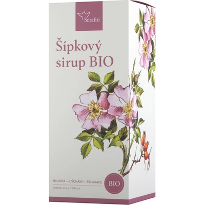 Šípkový Bio sirup Serafin 200 ml