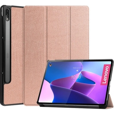Vsechnonamobil LEATHER Lenovo Tab P 12 38194 růžovozlatý