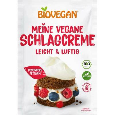 Biovegan prášek na veganskou smetanu ke šlehání Bio 54 g