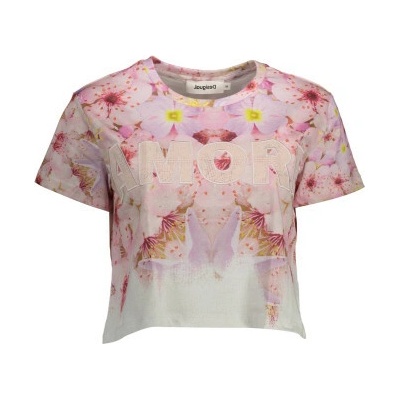 Desigual dámské tričko Pink