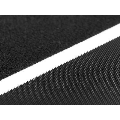 Stoklasa Nízkoprofilový suchý zip háček + plyš šíře 50 mm jemný Balení: 1 m, Varianta: 1 černá 1 černá