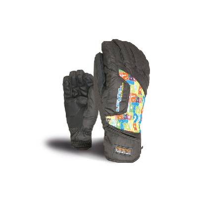 Rukavice Level ALPINE JR PK Rainbow velikost 5,5