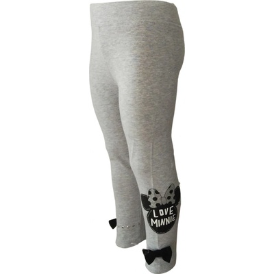 Sun City Dívčí legíny MINNIE s mašlí šedé Šedá