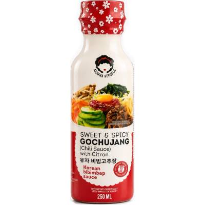 Ajumma Republic Kórejská sladká a pikantná chilli omáčka s yuzu 250 ml