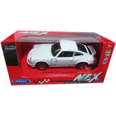 Welly Метална кола с отварящи се врати Porsche 911 Carrera RS 2.7 Welly