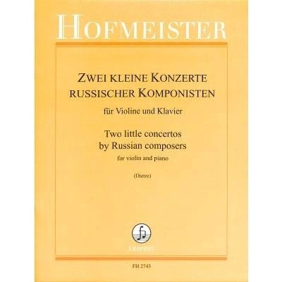 2 kleine Konzerte russischer Komponistén