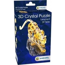 HCM KINZEL 3D Crystal puzzle Levhart skvrnitý 39 ks