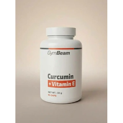 GymBeam Kurkumin + Vitamín E 90 kapslí