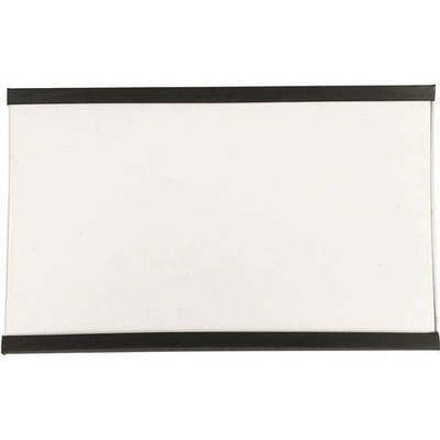 Držák etiket na regály, magnetický, 50 x 80 mm