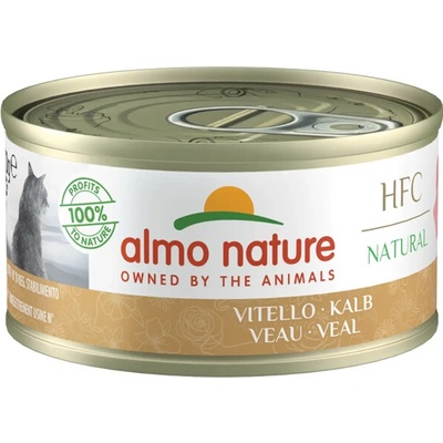 Almo Nature Cat HFC Natural teľacie 70 g