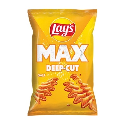 Lays MAX Deep-Cut Salted 24 x 120 g
