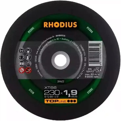 Rhodius Rezný kotúč 230 x 1,9 x 22,23 mm 204622