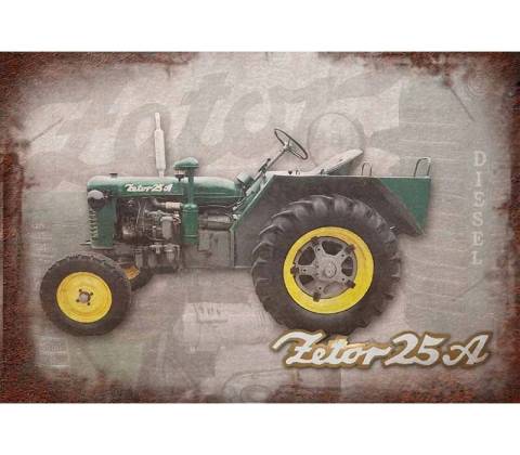Ceduľa Zetor 25A