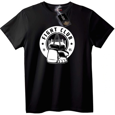 NOONEBRAND Тениска Fight Club 1995 - M, Black
