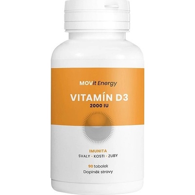MOVit Vitamin D3 2000 I.U. 50 ucg 90 tobolek