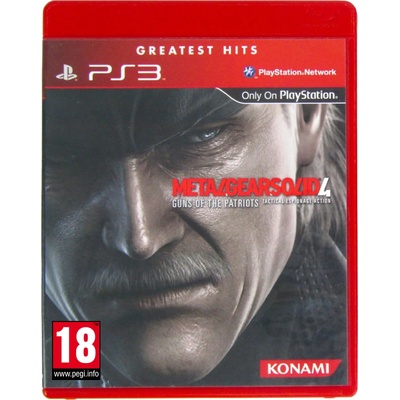 Metal Gear Solid 4 Guns Of The Patriots Greatest Hits (PlayStation 3)