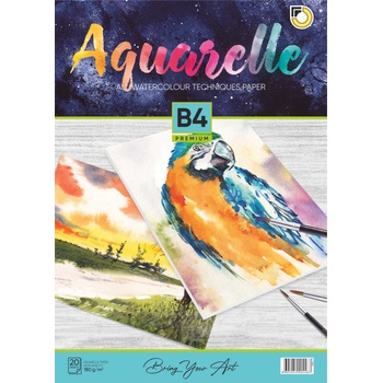 Скицник за акварел b4 20л. 180гр