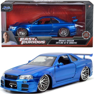 JADA Simba F_F Nissan Skyline modrá 2002 9397173314 1:24