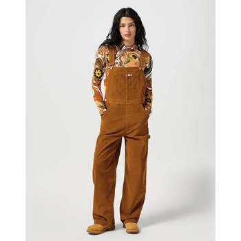 WRANGLER Straight Leg Bib overall - Brown (Monks Robe)