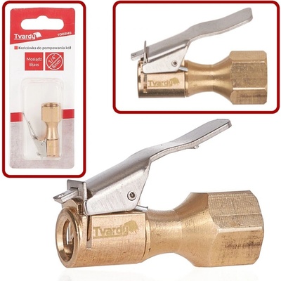 TVARDY Koncovka na huštění pneu, mosaz, vnitřní závit 1/4" T00245