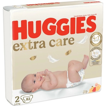 HUGGIES Elite Soft 2 4-6 kg 82 ks