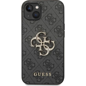 GUESS iPhone 14 Big Metal Logo case grey (GUHCP14S4GMGGR)
