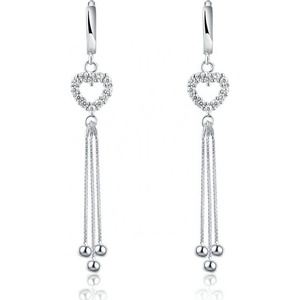 Silenti Jewelry Сребърни обеци "Удоволствие