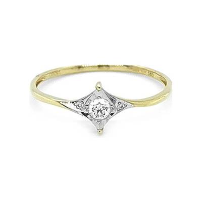Beny Jewellery Zlatý Zásnubní s Diamanty 2011228