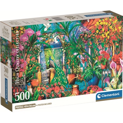 Clementoni Пъзел Clementoni от 500 части - Пазителите на оранжерията (35579)