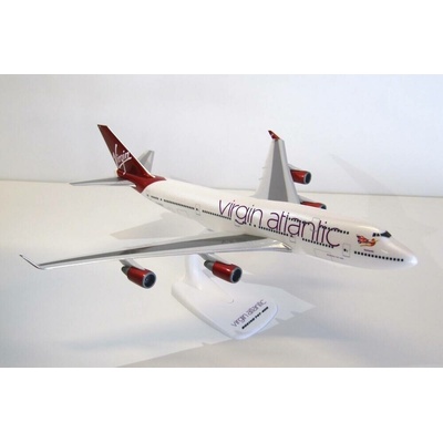 PPC Holland Boeing B747-443 Virgin Atlantic Airways "2010s" Colors Named "Barbarella" Snap-Fit 1:250