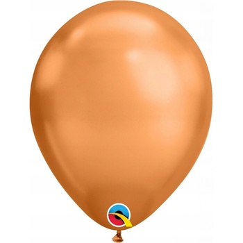 Folat balóny Chróm 28 cm latex meď