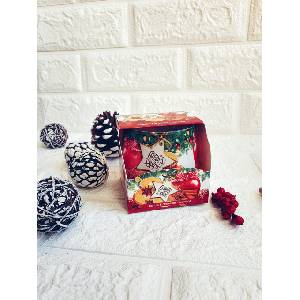  Коледна ароматна свещ в чаша Christmas spices (5070-5)