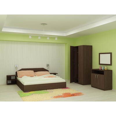 DST Спален комплект за матрак 164/190 Moni-dst, венге