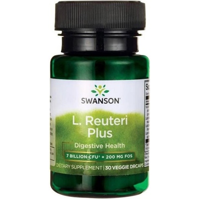 Swanson L. Reuteri Plus, 30 растителни капсули, Swanson (SWA025)