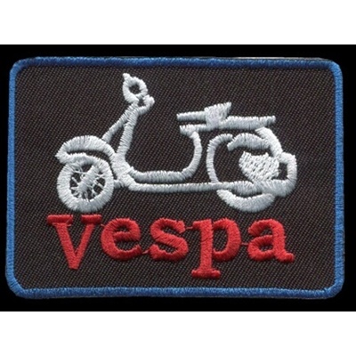 Nášivka VESPA vyšívaná zažehlovací