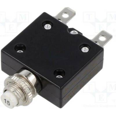 OPTIFUSE CBW58-HS-15A-5C Pojistka: tepelná; 15A; Imax: 1kA; 125V,250V; 32VDC,50VDC
