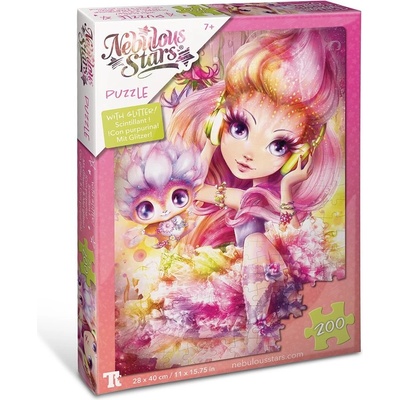 Nebulous Stars - Блестящ пъзел, 200 части, Петулия и Палома N11661