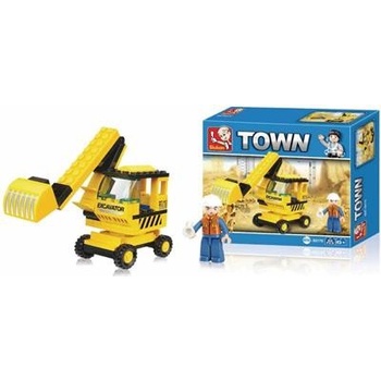 Sluban B0176 Town Bagr 62 ks