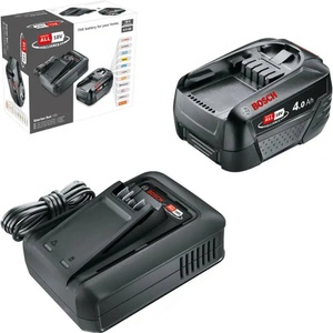 Bosch АКУМУЛАТОРНА БАТЕРИЯ И ЗАРЯДНО УСТРОЙСТВО 18 v 4 ah bosch power for al (4053423257878)